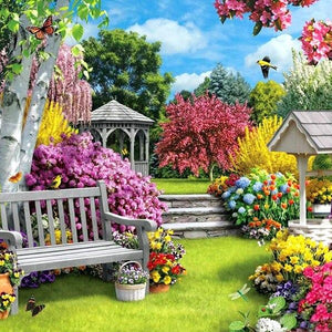 Beautiful Flowers Garden Painting Kit