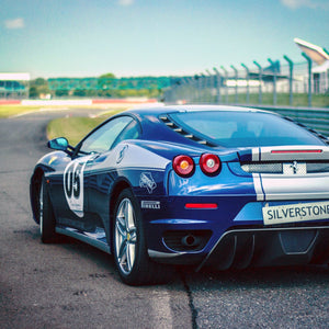 Ferrari In Blue