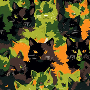 cats or Leaves Diamond Painting