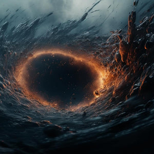 Black Hole Painting by Diamond