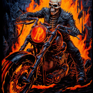 Blazing Bike - Paint with Diamonds