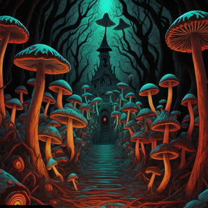 Castle of Zombies Diamond Painting