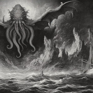 Monster Rising From The Sea Diamond Painting