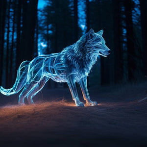 Dire Wolf Diamond Painting