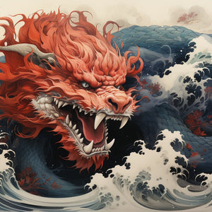 Furious Dragon painting by Diamond