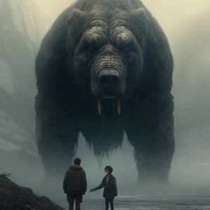 Giant Bear Paint with Diamonds