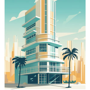 Miami US Diamond painting