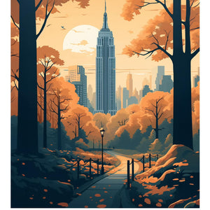 New York Street Diamond Painting