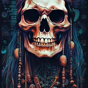 Pirate painting with Diamond