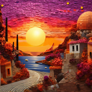 Sun Rise Diamond Painting