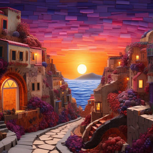 Sunset Diamond Painting