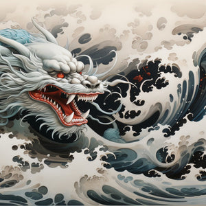 Dragon painting with Diamond