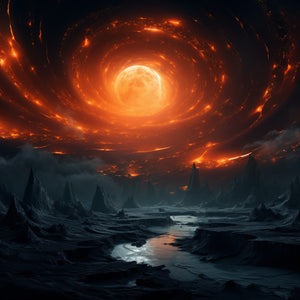 World on Fire Diamond Painting