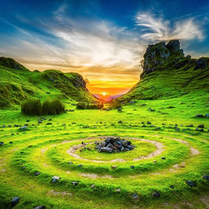 Amazing Hill Station Paint by Diamonds