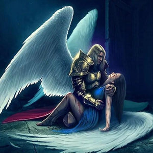 Angel Guy & Dying Angel Girl Diamond Painting