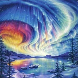 Northern Lights Diamond Painting Kit