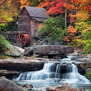 Babcock State Park Paint by Diamonds