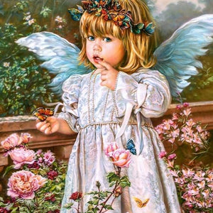 Beautiful Angel Girl Diamond Painting Kit