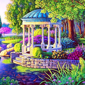 Beautiful Garden Gazebo Diamond Painting