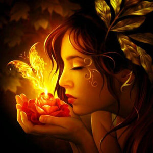 Beautiful Girl Diamond Painting