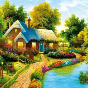 Beautiful House Paint by Diamonds