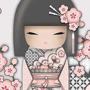 Beautiful Kokeshi Doll Diamond Painting