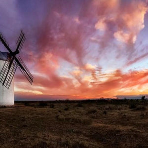 Beautiful Sky & Windmill Diamond Painting