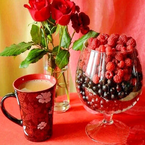 Berries & Morning Tea Diamond Painting