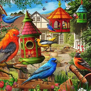 Birds Colony Diamond Painting Kit