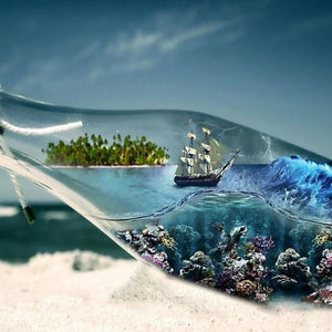 Glass Bottle PAinting Kit