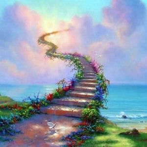 Bridge Between Heaven & Earth Diamond Painting Kit