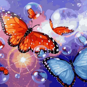 Bubbles & Butterflies Paint by Diamonds