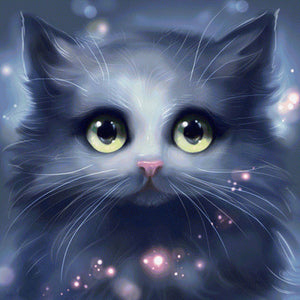 Captivating Cat Diamond Painting Kit