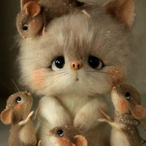 Cartoons DIY Painting Kit