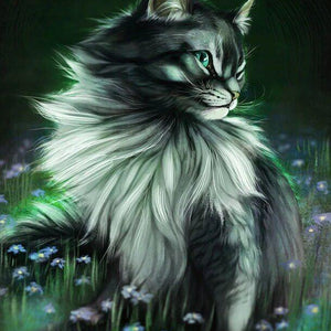 Cat Square Drill Painting Kit