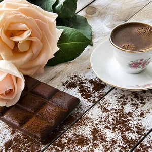 Coffee Cup & Chocolate Bar Diamond Painting