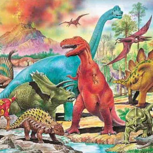 Colorful Dinosaurs Paint by Diamonds