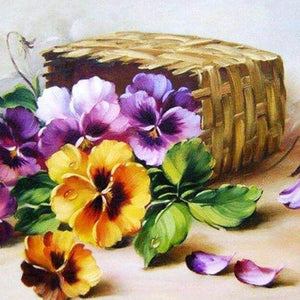 Full Drill Flowers Painting