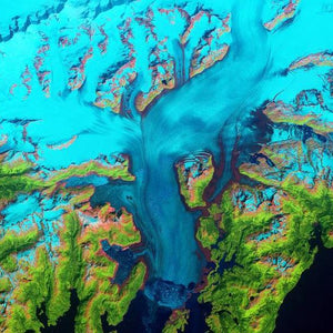 Columbia Glacier Paint by Diamonds