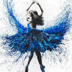 Contemporary Dance Art Diamond Painting