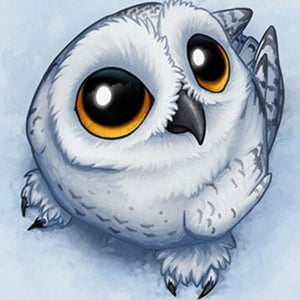 Cute Baby Owl Diamond Painting Kit