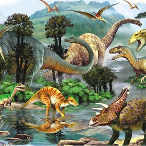 Dinosaur Kingdom Diamond Painting Kit