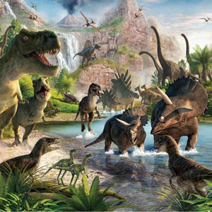 Dinosaurs Species Paint by Diamonds