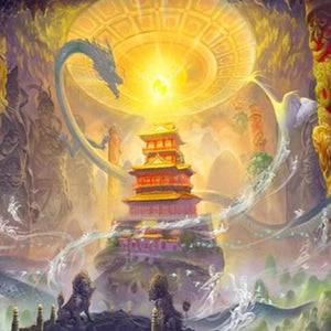 Dragon Treasure Paint by Diamonds