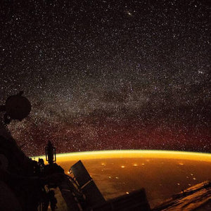 Earth Enveloped in Air Glow Diamond Painting