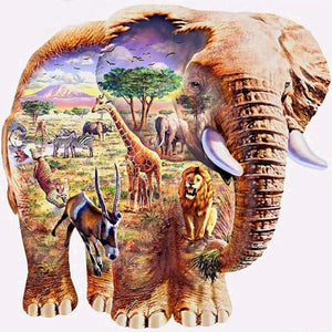 Egypt Zoo Diamond Painting Kit