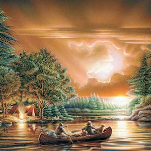 Evening Rendezvous Paint by Diamonds