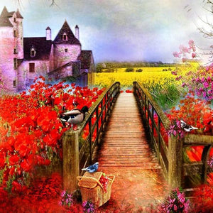 Fabulous Flower Garden Paint by Diamonds