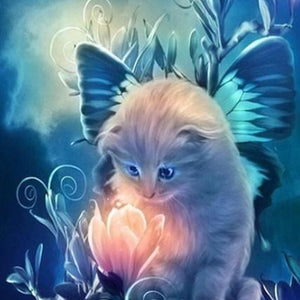 Fairy Cat Diamond Painting Kit