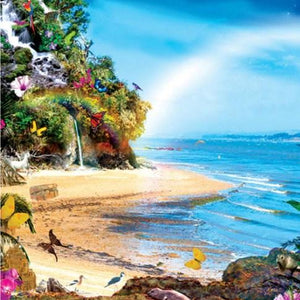 Fantasy Beach Paint by Diamonds